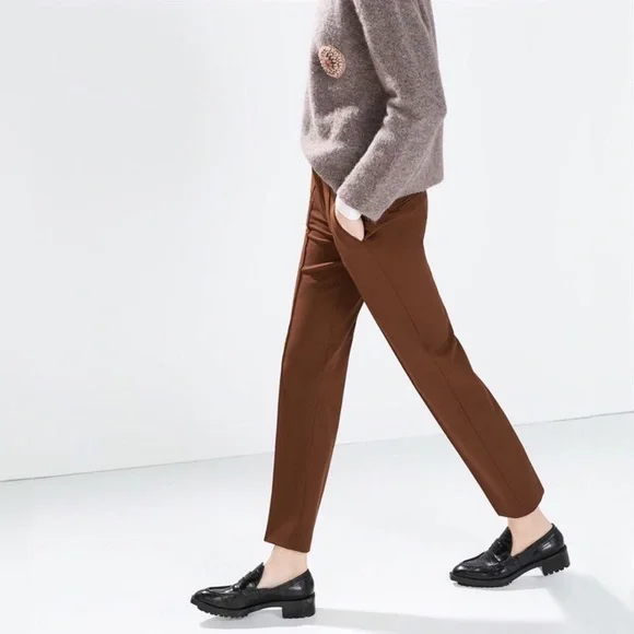 Zara Pants Jumpsuits Zara Trousers With Buckles At The Waist